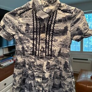 Brooks Brothers Cool Cotton Voile Dress for Girls